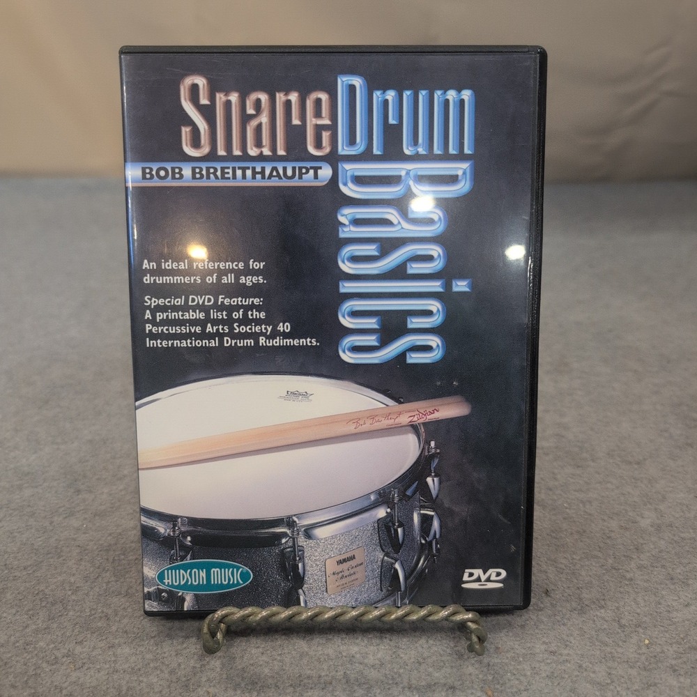 Snare‎ Drum Basics Bob Breithaupt Hudson Music Instructional DVD HL00320337